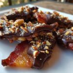 Party Chocolate Dipped Bacon Bites