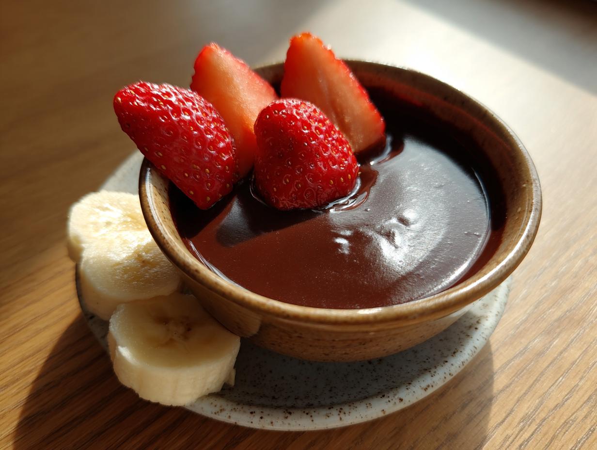 Irresistible Romantic Eternal Love Chocolate Fondue in 15 Minutes