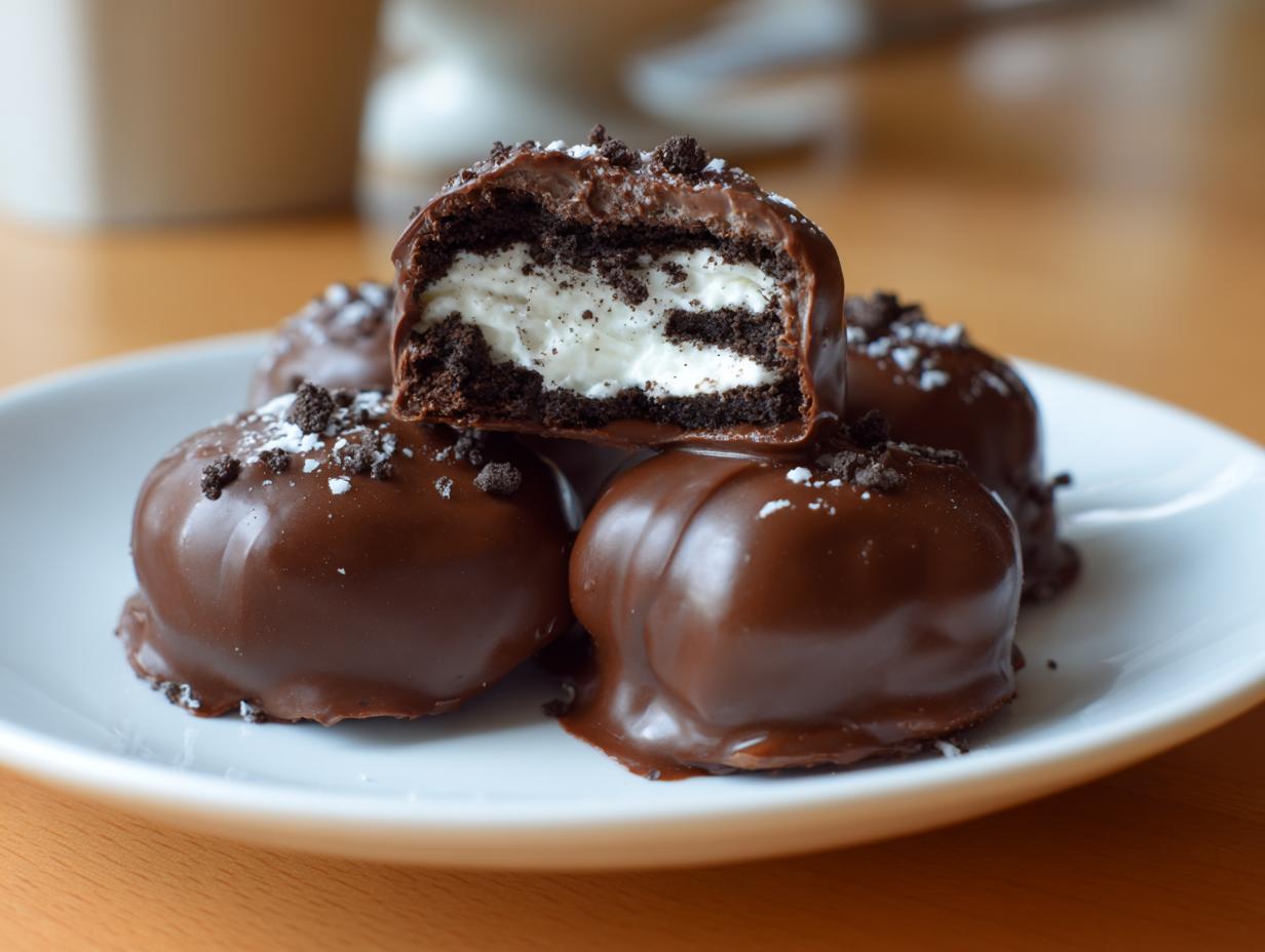Super Bowl No-Bake Oreo Chocolate Truffles: 4-Ingredient Game Day Bliss
