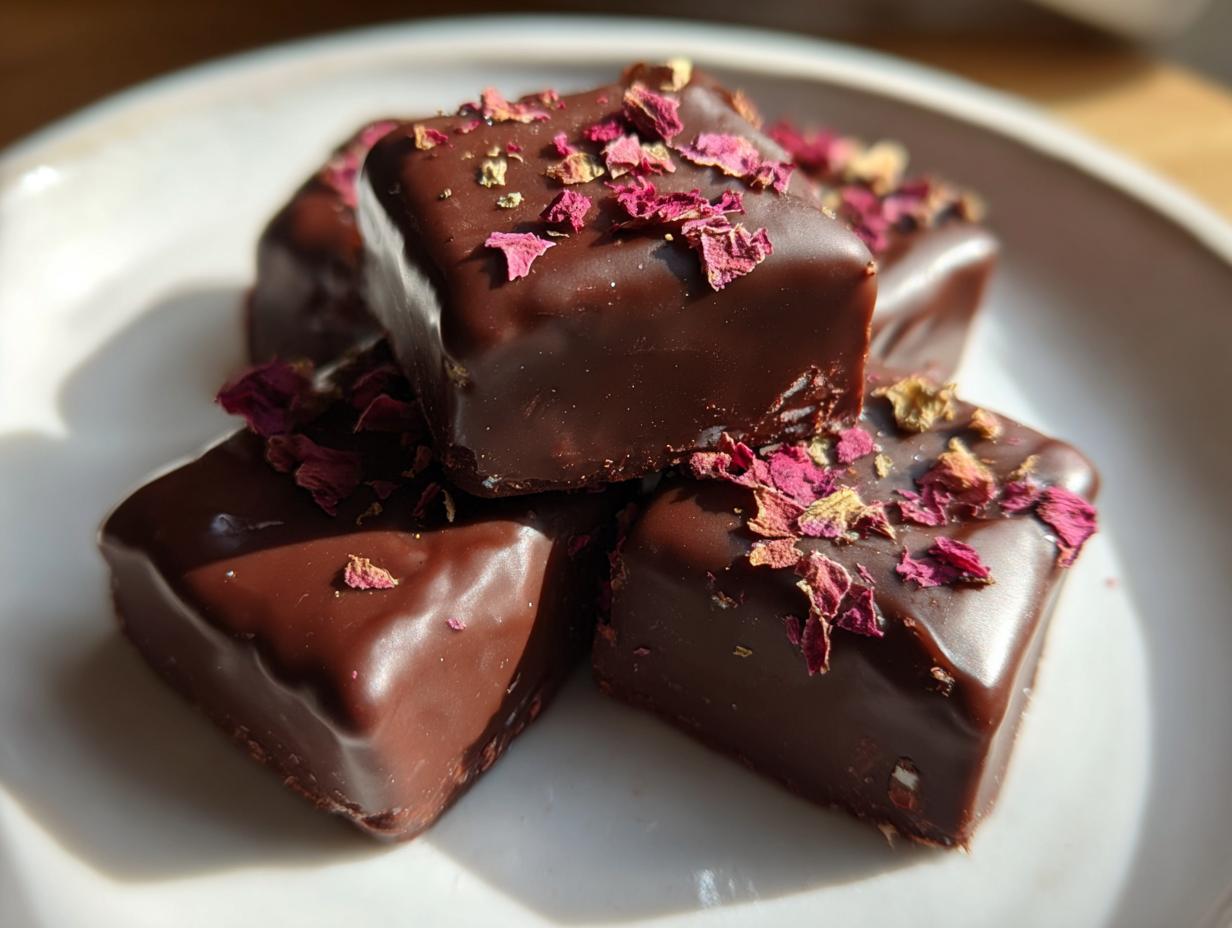 15-Minute Valentine’s Day Rose Infused Chocolates Recipe – Heavenly!