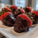 Viral TikTok Chocolate Strawberry Clusters