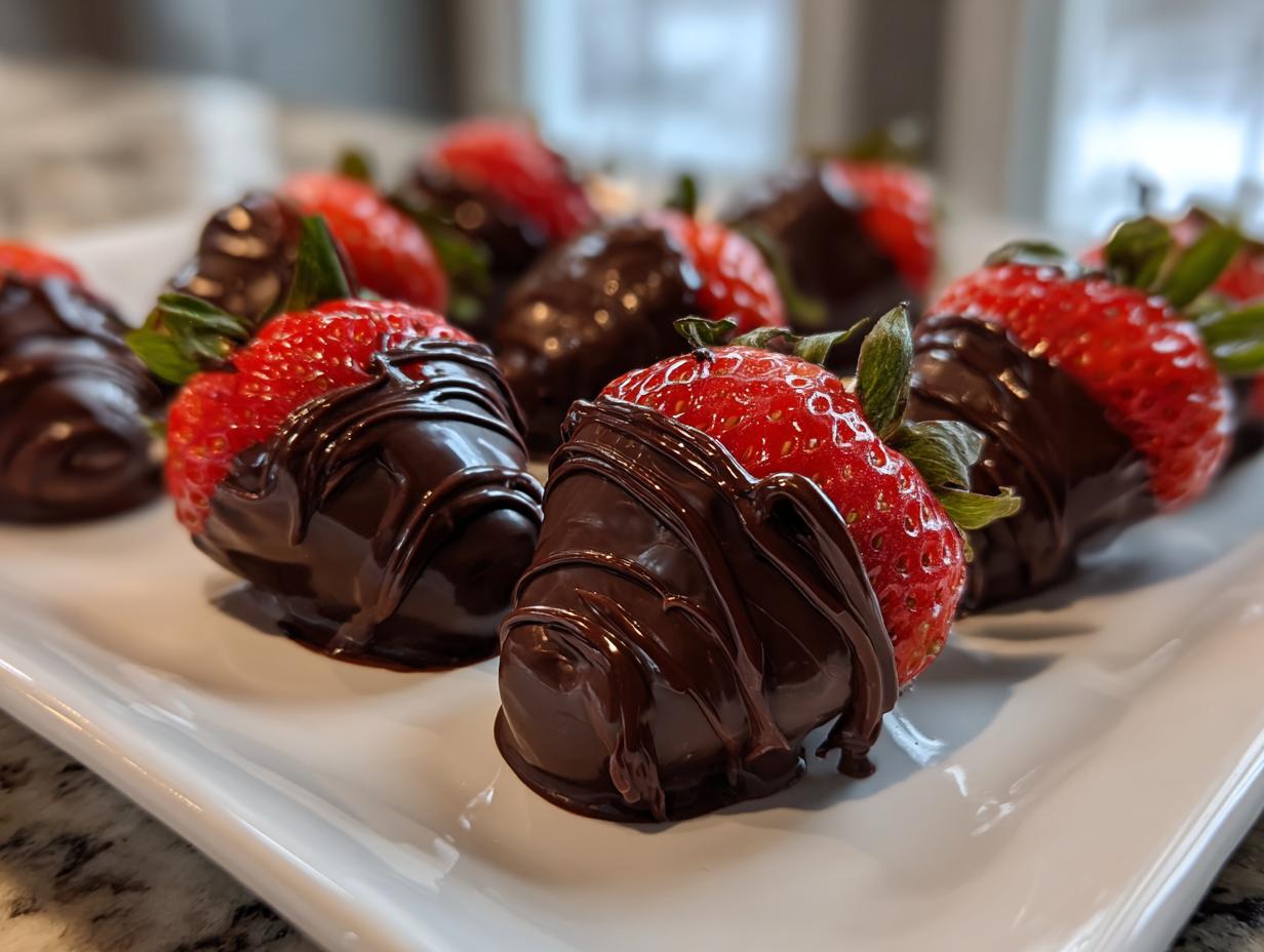 15-Minute Viral TikTok Chocolate Strawberry Clusters You’ll Crave