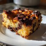 Winter Comfort Chocolate Bread Pudding
