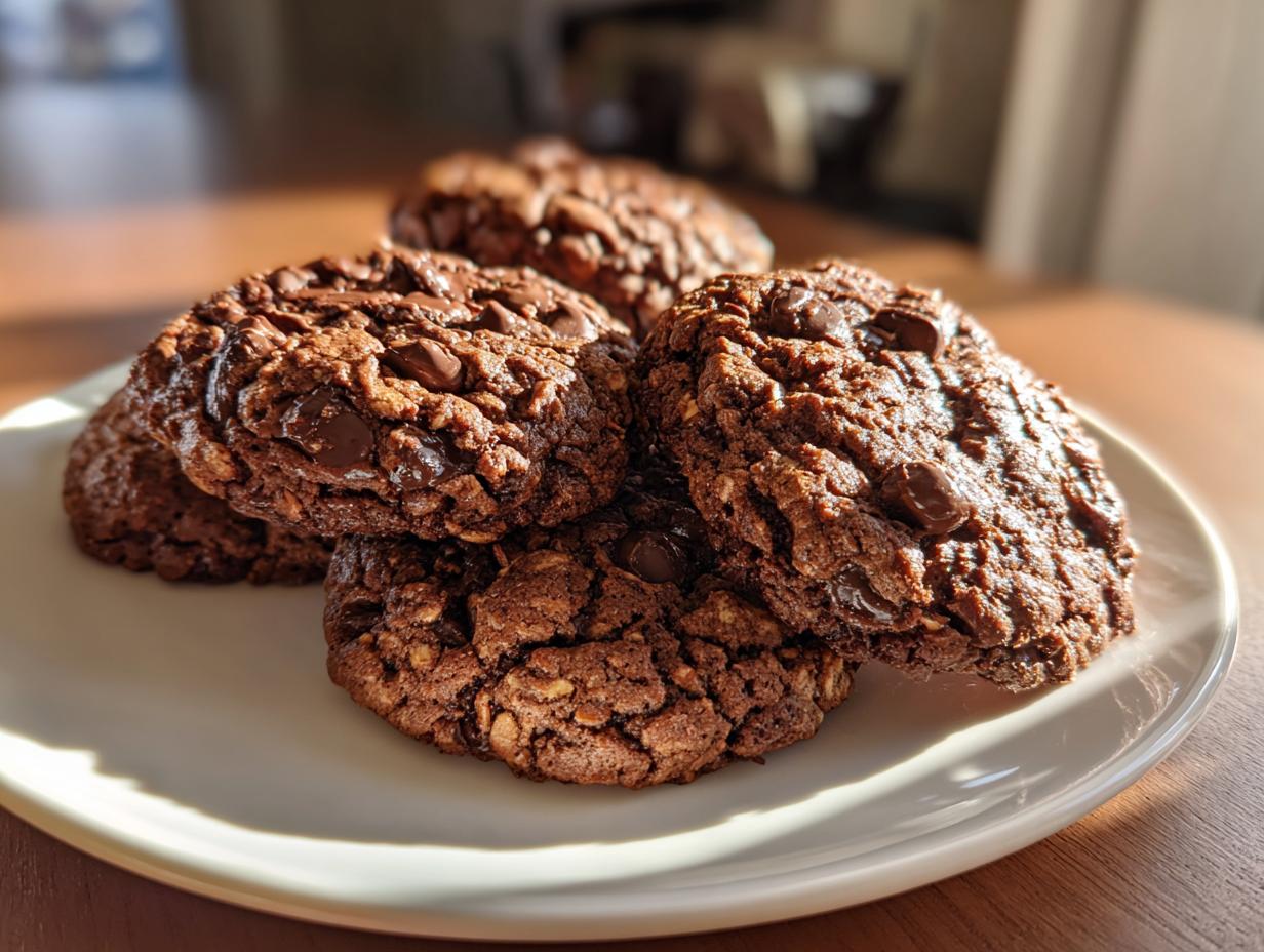 Chocolate Oatmeal Cookies