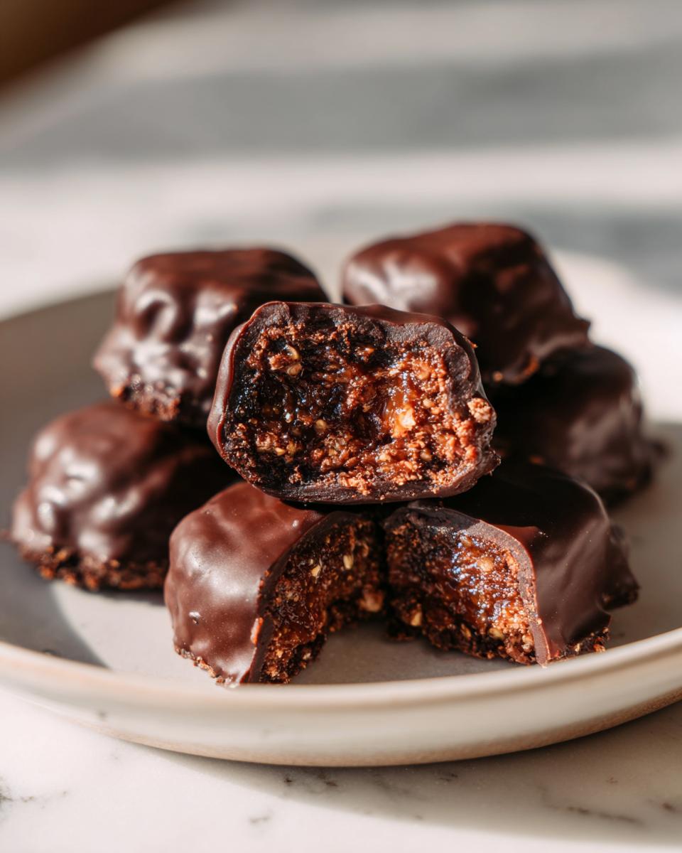 Winter Dark Chocolate Fig Bites - detail 1