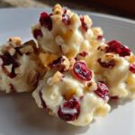 Winter White Chocolate Cranberry Clusters